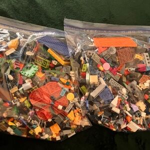 1 pound bag of legos (12 available)
